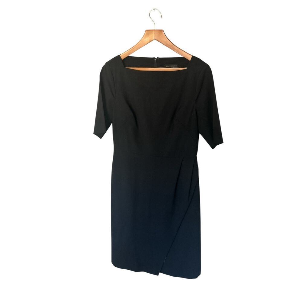 Banana Republic Dress Short Sleeve Knee Length Size 10